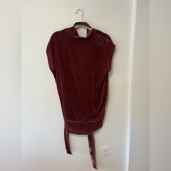 Stella McCartney Oversized Velvet Blouse - Picture 2 of 4